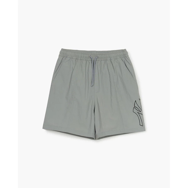 MLB - Quần short unisex lưng thun Nylon Casual_3ASMB0753-50GRL