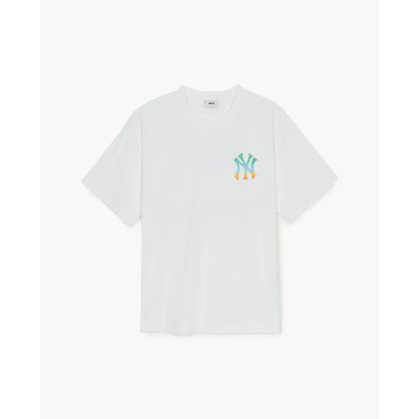 MLB - Áo thun unisex cổ tròn tay ngắn Basic Color Letter Mega_3ATSB0653-50WHS