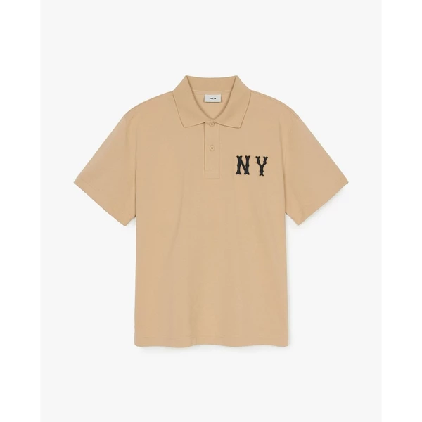 MLB - Áo polo unisex tay ngắn Basic Coopers Logo Overfit_3APQB0353-50BGL