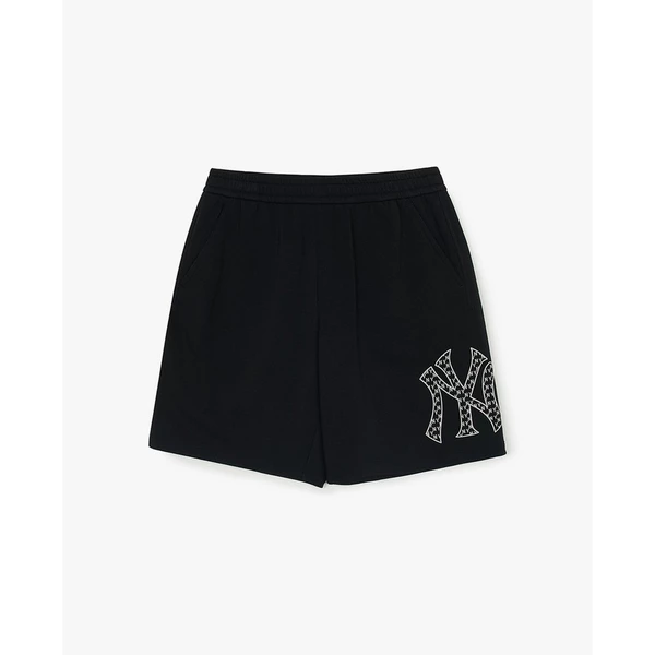 MLB - Quần short unisex ống rộng Classic Monogram Big Lux_3ASPM0253-50BKS