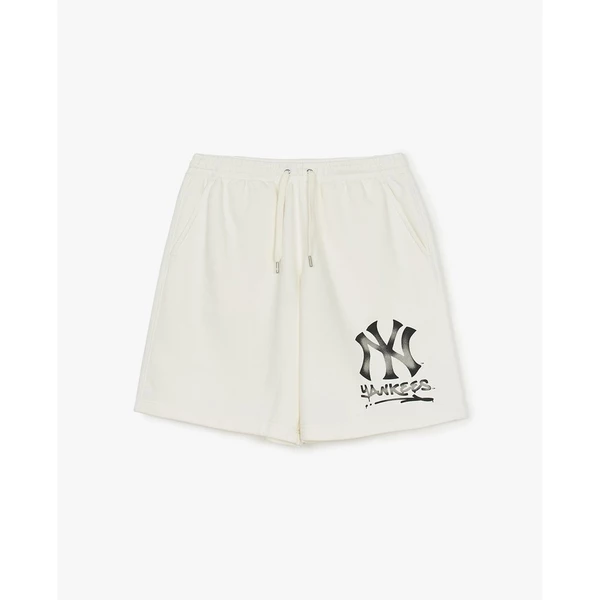 MLB - Quần short unisex ống rộng Basic Big Logo_3ASPB0253-50CRS