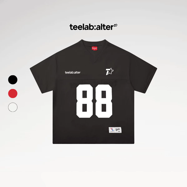 Teelab Alter Boxy Jersey Mesh Jersey Tee TS331