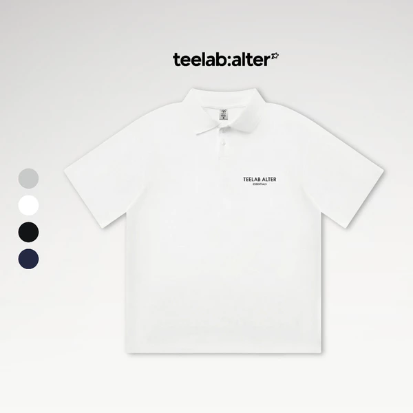 Áo Polo Teelab Alter Oversized Cotton Essentials Polo AP075