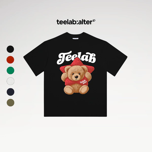 Áo Thun Teelab Alter Teddy Star Semi-Boxy Cotton Tee TS368