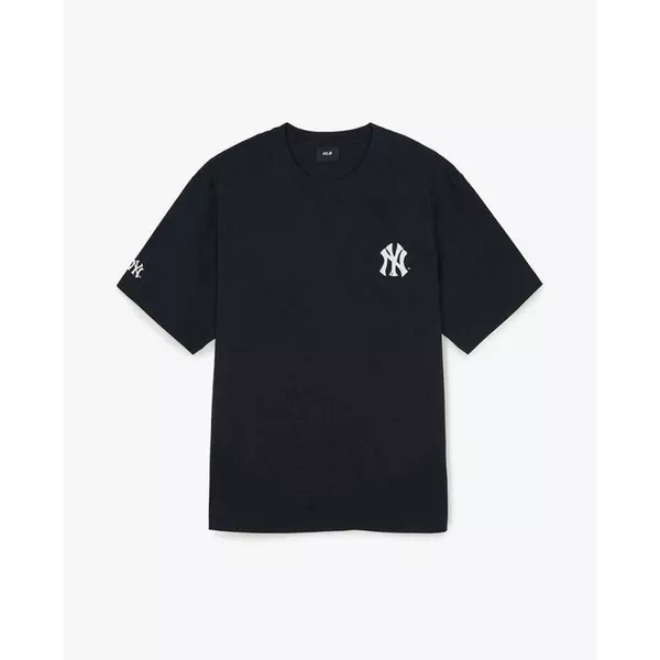 MLB - Áo thun unisex cổ tròn tay ngắn Basic_3ATSB1263-50BKS