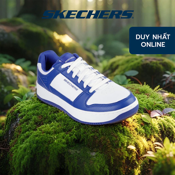 Giày Thể Thao Nam Skechers Court Classics Sport Court 2.0 Stromm-254017-WBL Air-Cooled
