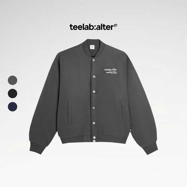 Áo Khoác Teelab Alter Felt Classic Oversized Varsity AK117
