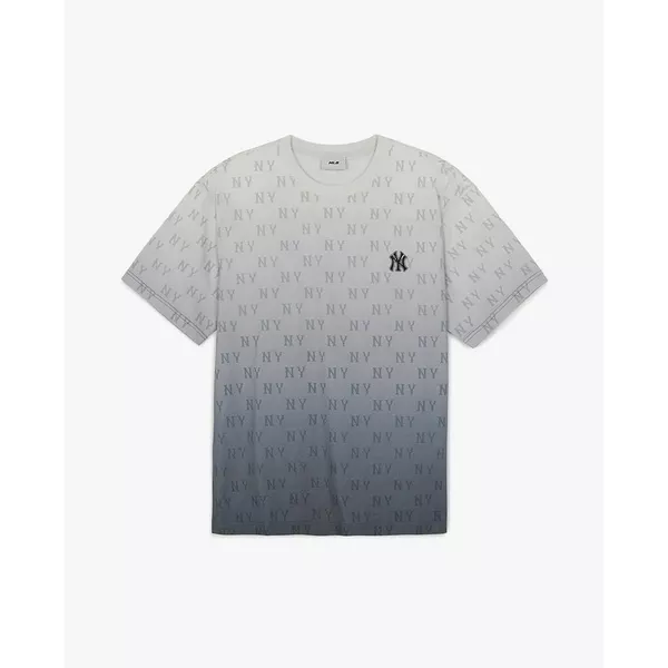 MLB - Áo thun unisex cổ tròn tay ngắn Monogram_3ATSM0363-50IVS