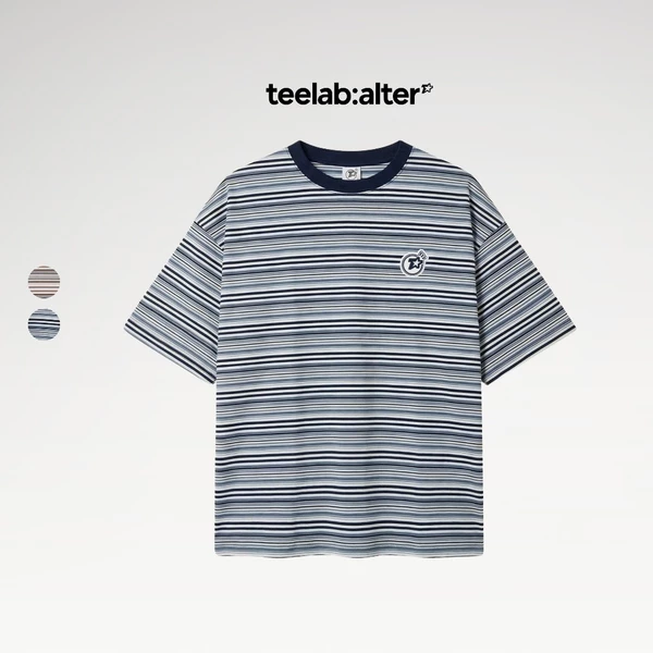 Áo Thun Teelab Alter Basic Stripe Oversized Cotton Tee TS377