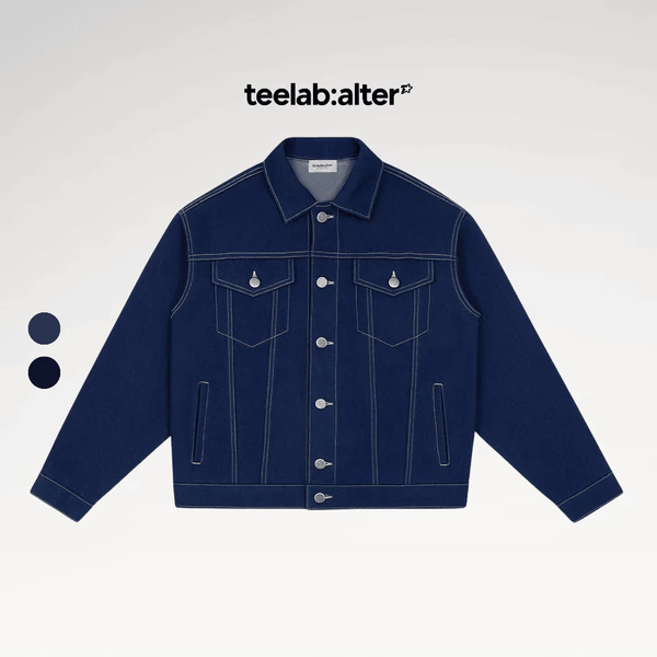 Áo Khoác Jeans Teelab Alter Denim Oversized Jacket AK137
