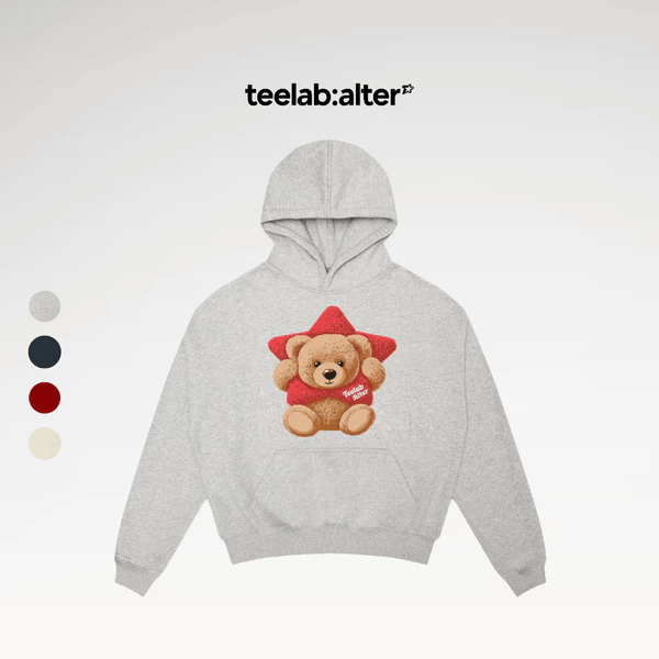 Hoodie Nỉ Bông Teelab Alter Semi Fleece Teddy Star Hoodie HD132