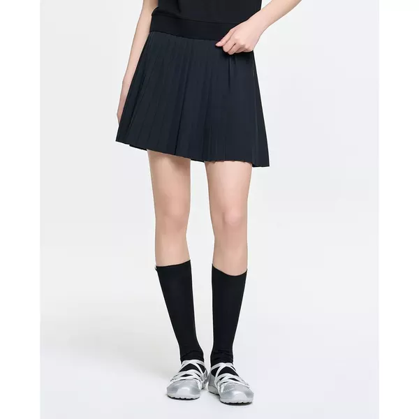 MLB - Chân váy xếp li mini Varsity Sportive_3FSKV0163-50BKS