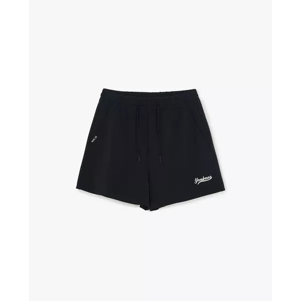 MLB - Quần short nữ ống rộng lưng thun Basic_3FSPB0363-50BKS