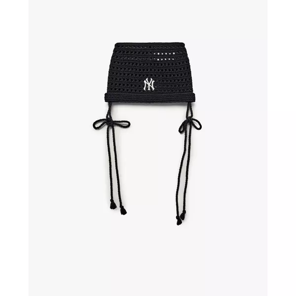 MLB - Nón len unisex tai mèo thắt nơ Summer_3ABNB0263-50BKS