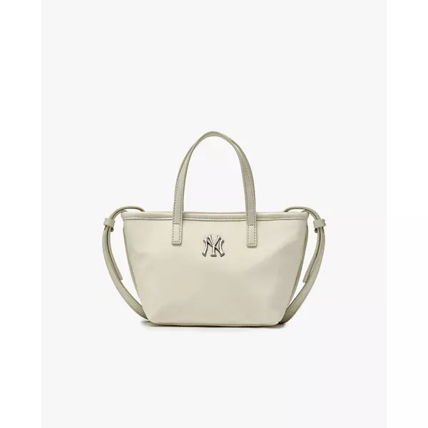 MLB - Túi đeo chéo nữ Basic Vintage Nylon Mini_3ACRVN16N-50IVS