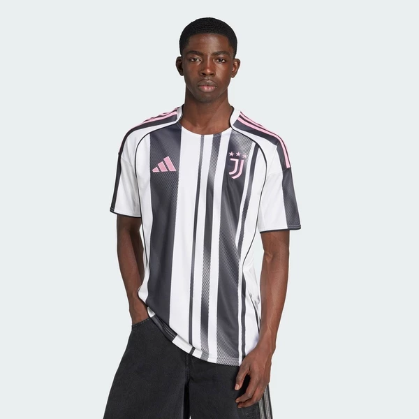 adidas Bóng đá Áo Đấu Sân Nhà Juventus 25/26 Nam trắng JJ4320