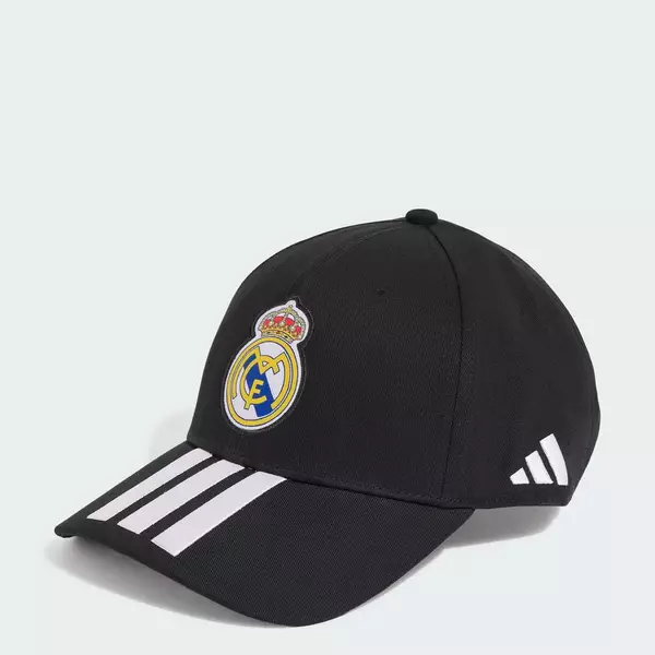 [Duy nhất 8.8 - VOUCHER 30%]adidas Bóng đá MŨ LƯỠI TRAI REAL MADRID Unisex Đen KQ9575
