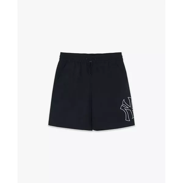 MLB - Quần short unisex ống rộng lưng thun_3ASMB2063-50BKS