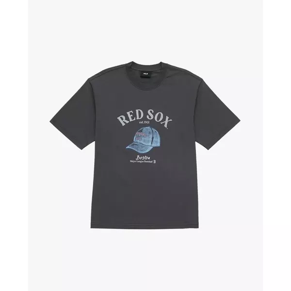 MLB - Áo thun unisex cổ tròn tay ngắn Drawing Graphic_3ATSN0263-43CGD