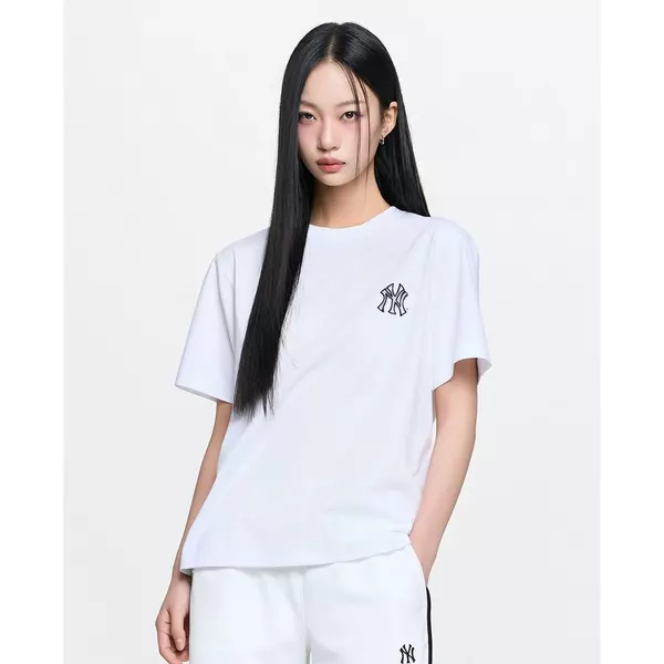 MLB - Áo thun unisex tay ngắn Basic Back Street Logo_3ATSB0863-50WHS