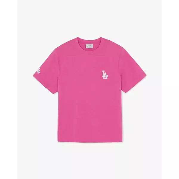 MLB - Áo thun unisex tay ngắn Basic Street Back Lettering_3ATSB1063-07PKN