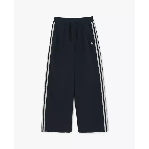 MLB - Quần dài nữ ống rộng lưng thun Varsity_3FWPV0363-07BKS