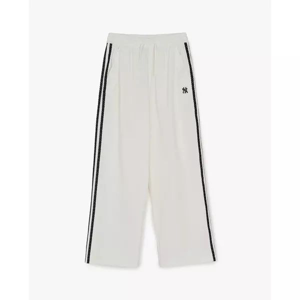 MLB - Quần dài nữ ống rộng lưng thun Varsity_3FWPV2363-50IVS