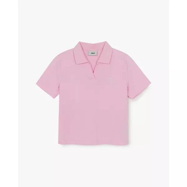 MLB - Áo polo nữ cổ bẻ tay ngắn Basic_3FPQB0763-45PKP