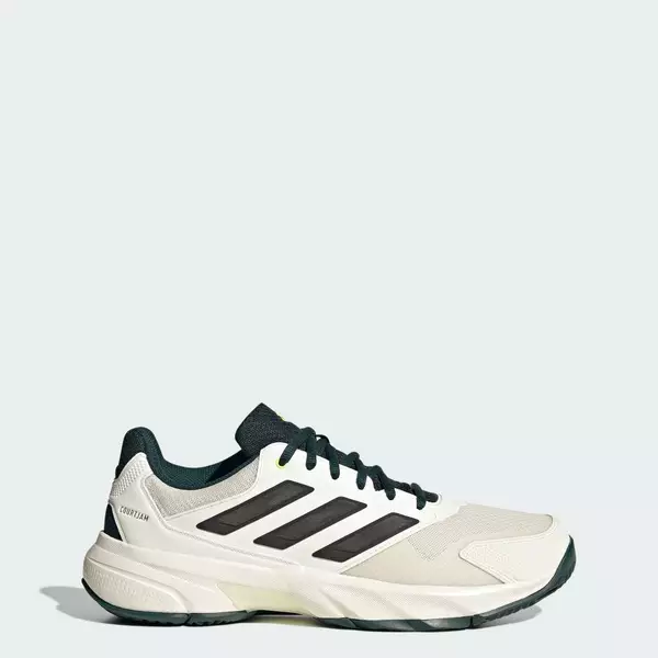 adidas Tennis Courtjam Control 3 Tennis Shoes Men White JH5135