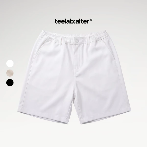 Quần Shorts Kaki Teelab Alter Essentials Shorts SH011