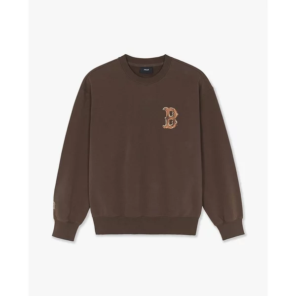 MLB - Áo sweatshirt unisex cổ tròn tay dài Colorful Mega Logo_3AMTB3254-43BRS