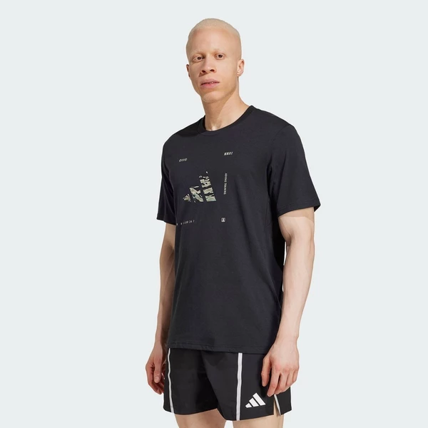 adidas Gym & Training Áo Thun Graphic Tập Luyện Logo Camo Climacool Nam Đen JD8231