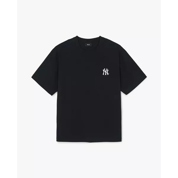 MLB - Áo thun unisex tay ngắn Sportive Cursive Back Lettering_3ATSV0163-50BKS