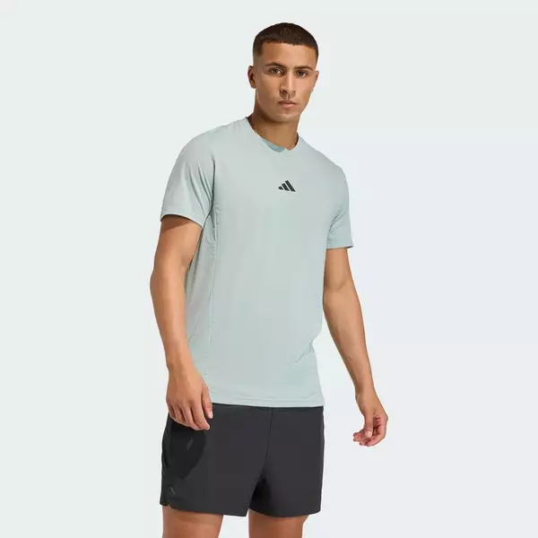 adidas Gym & Training Áo Thun Tập Luyện Designed for Training Nam màu xanh lá KA7290