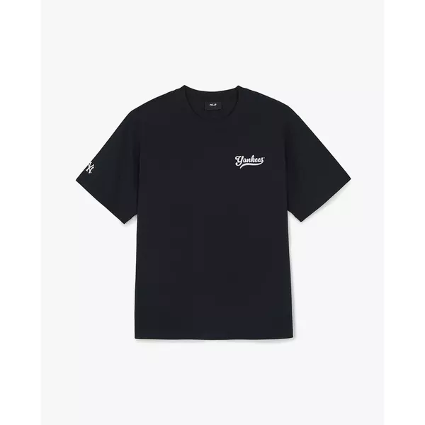 MLB - Áo thun unisex cổ tròn tay ngắn Basic_3ATSV0263-50BKS