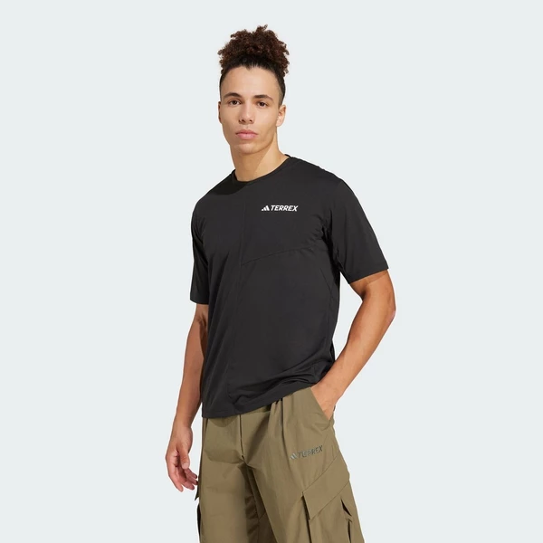adidas Hiking Áo Thun Terrex Multi Climacool Nam Đen JF4189