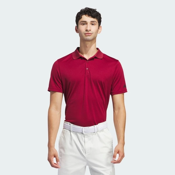 adidas Golf Core adidas Performance Primegreen Polo Shirt Men Burgundy IU4440