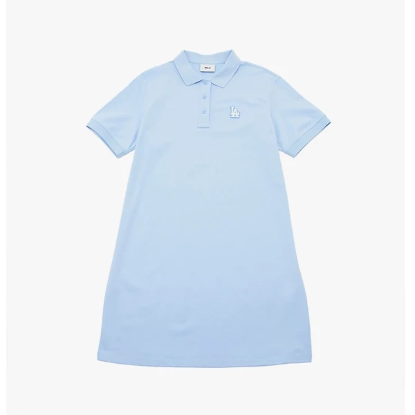 MLB - Đầm polo nữ cổ bẻ tay ngắn mini trẻ trung_3FOPB0543-07SBS