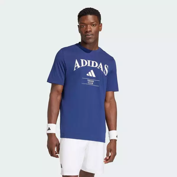 adidas Quần vợt Áo Thun Graphic adidas Heritage Nam Màu xanh da trời KB9443