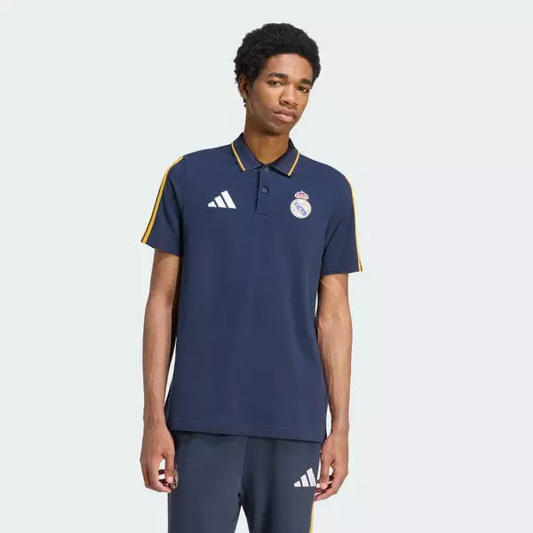 [Duy nhất 8.8 - VOUCHER 30%]adidas Bóng đá Áo Polo Real Madrid DNA Nam Màu xanh da trời KG5363