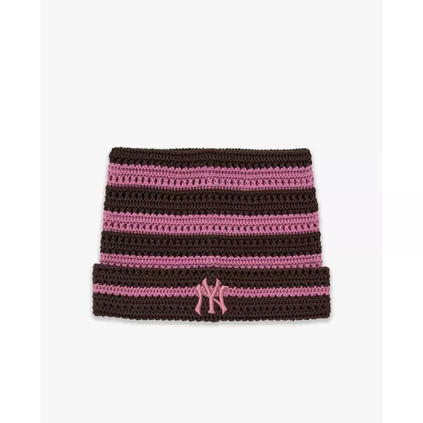 MLB - Nón len unisex tai mèo kẻ sọc Summer_3ABNB0363-50BRD
