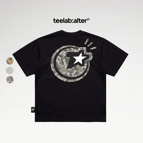 Áo Thun Teelab Alter TI-STAR Camo Oversized Cotton Tee TS395