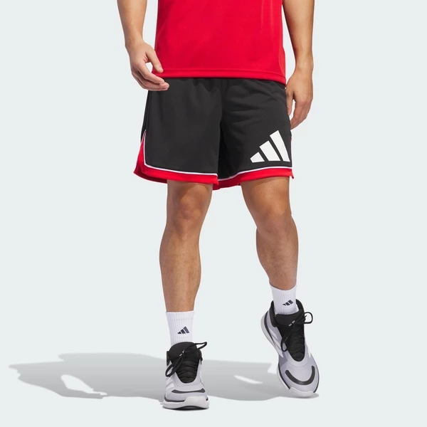adidas Bóng rổ Quần Short Badge of Sport adidas Basketball Nam Đen IM7897