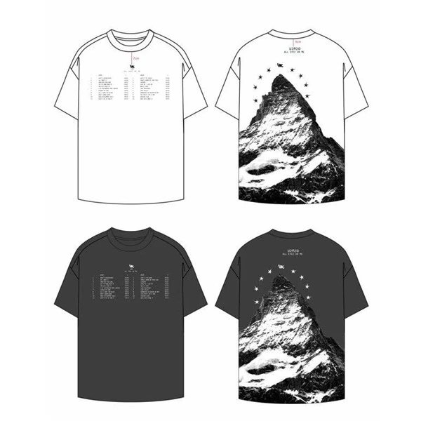 ÁO THUN BOXY U2M2 - MOUNTAIN TEE