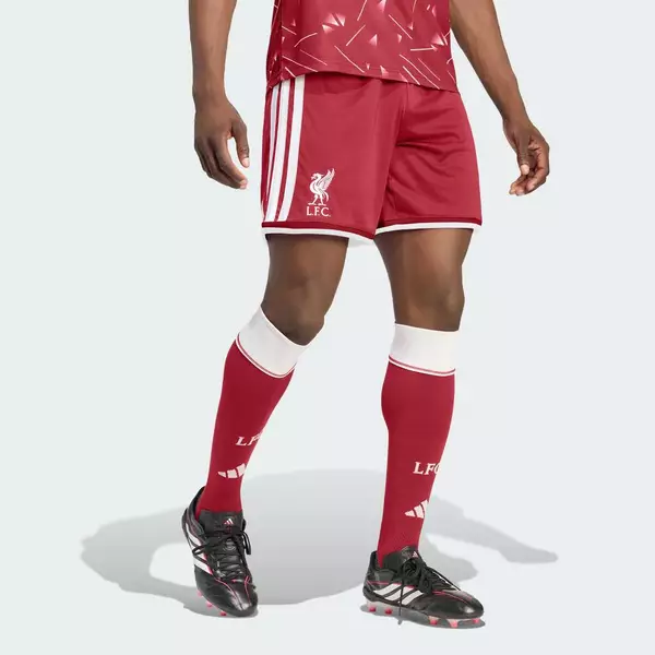 [Duy nhất 8.8 - VOUCHER 30%]adidas Football Liverpool FC 26/27 Home Shorts Men Burgundy KA6854