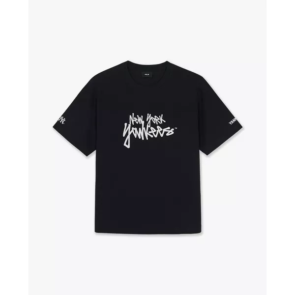 MLB - Áo thun unisex tay ngắn Sportive Mesh Lettergraphic_3ATSV0563-50BKS