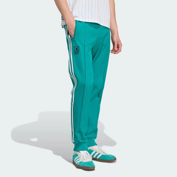 adidas Bóng đá Quần Trackpant Liverpool FC Terrace Icons Nam màu xanh lá JW5463