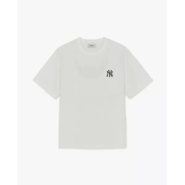 MLB - Áo thun unisex tay ngắn Sportive Cursive Back Lettering_3ATSV0163-50IVS