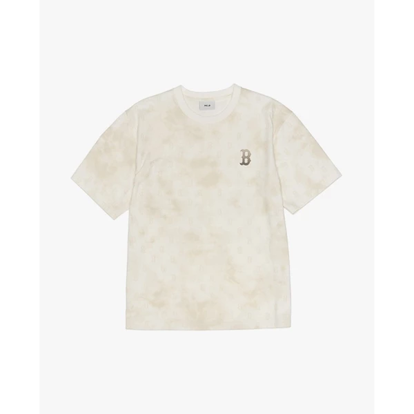 MLB - Áo thun unisex cổ tròn tay ngắn Monogram_3ATSM1054-43SAL