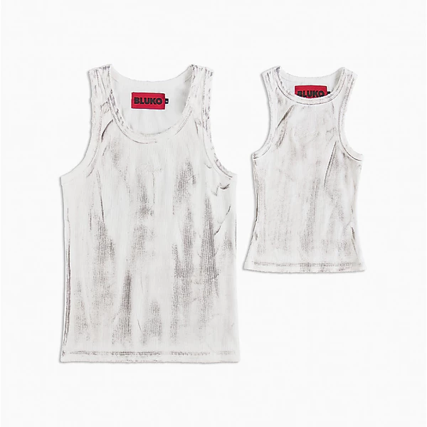 Áo Tanktop Nam Nữ WHITE DIRTY TANKTOP